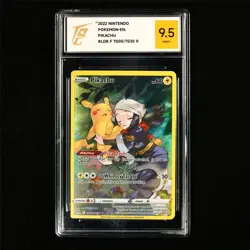 TQG 9.5 MINT+ 2022 Pokemon ENG Pikachu TG05/TG30 R - Image 2