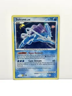 Pokemon TCG Suicune 19/132 Cracked Ice Holo Secret Wonders Promo Rare MP - Image 1