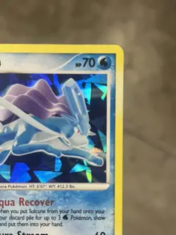 Pokemon TCG Suicune 19/132 Cracked Ice Holo Secret Wonders Promo Rare MP - Image 4