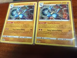 2 Lucario 79/172 SWSH Brilliant Stars Holo Rare Pokemon TCG Card NM/M - Image 1