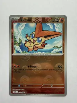 Pokemon Victini 208 Promo & 012/086 Black Bolt White Flare Poke Ball Holo - Image 3