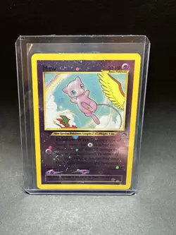 Pokemon TCG Vintage Mew 1/18 Southern Islands Reverse Holo Promo SWIRL ! Clean - Image 1
