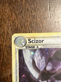 Pokemon TCG Scizor 7/90 Undaunted Lightly Played Cosmo Foil - Image 2