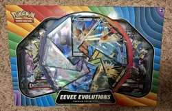 EEVEE EVOLUTIONS PREMIUM COLLECTION BOX - Pokemon TCG GAMESTOP Exclusive - New - Image 1