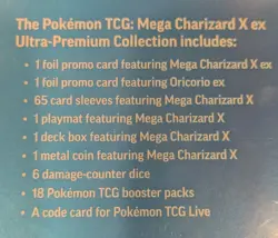 Pokemon TCG Mega Charizard X ex Ultra Premium Collection Box SEALED - Image 3