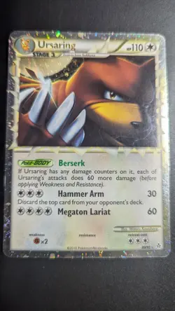 pokemon tcg Ursaring X 89/95 Prime - Image 1