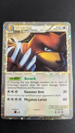 pokemon tcg Ursaring X 89/95 Prime - Image 3