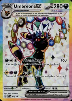 Umbreon ex SVP 176 Holofoil SV: Scarlet & Violet Promo Card - Image 3