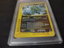 Tyranitar 29/165 Expedition Base Set Reverse Holo Pokemon TCG 2002 PSA 7 - Image 3