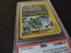 Tyranitar 29/165 Expedition Base Set Reverse Holo Pokemon TCG 2002 PSA 7 - Image 4