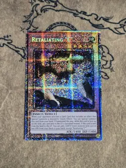 Yugioh Retaliating "C" MP25-EN027 1st Edition Starlight Rare NM - Image 1