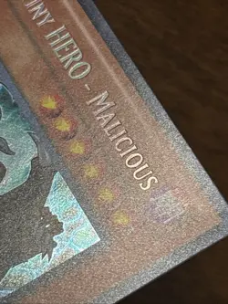 Destiny HERO - Malicious RYMP-EN034 Ra Yellow Mega Pack 1st Edition Secret LP - Image 3