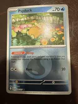 Psyduck 039/217 - Water Energy Reverse Holo - Pokemon TCG: Ascended Heroes NM - Image 1
