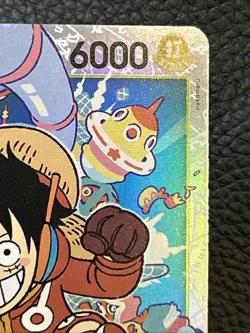 One Piece Monkey D Luffy OP07-109 SR 500 Years In The Future English NM - Image 2