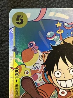 One Piece Monkey D Luffy OP07-109 SR 500 Years In The Future English NM - Image 5
