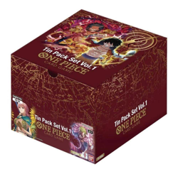 One Piece TS01 Display Box 12x Mini Tin Sealed Pack Set Vol.1 - ENGLISH - Image 1
