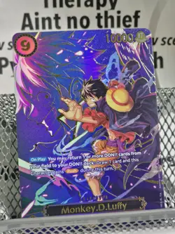 One Piece (OP-13) Carrying On His Will Monkey.D.Luffy SP OP09-119 Alternate Art - Image 1