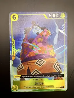 Jinbe ST29-005 (Alt Art) | One Piece TCG: Egg Head English - Parallel Foil NM - Image 2