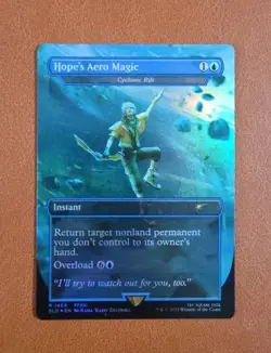 NM FOIL Hope's Aero Magic (Cyclonic Rift) SLD #1869 Final Fantasy Secret Lair - Image 1