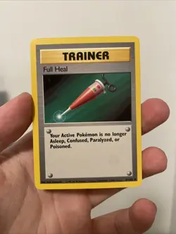 LP Base Set Full Heal 82/102 Trainer Card - Image 1