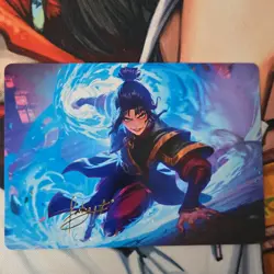 Fire Lord Azula Art Card 21/54 Gold Stamp/ Signed i Magic the Gathering - Image 1