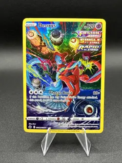 Pokemon Deoxys GG12/GG70 Crown Zenith Galarian Gallery Holo Ultra Rare TCG - Image 1