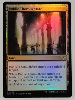 Public Thoroughfare 0265 Murders at Karlov Manor Foil Magic the Gathering - Image 1