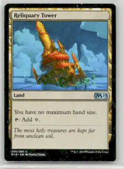 Reliquary Tower #254 Core Set 2019 Lightly played W/Tracking - Image 1