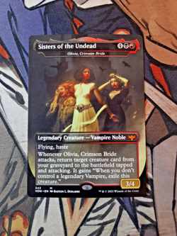 MTG Sisters of the Undead - Olivia, Crimson Bride Innistrad: Crimson Vow - NM - Image 1
