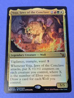 MTG: Murders at Karlov Manor: Voja, Jaws of the Conclave Foil #0432 Promo - NM - Image 1