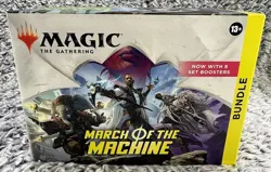 Magic The Gathering - MARCH OF THE MACHINE MOM 2023 Bundle Fat Pack NEW / SEALED 195166208473 - Image 1
