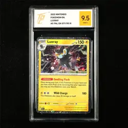 TQG 9.5 MINT+ 2023 Pokemon ENG Luxray 071/193 R - Image 1