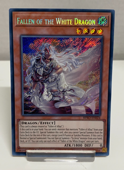 Yu-Gi-Oh! Fallen Of The White Dragon BPRO-EN024 Secret Rare YuGiOh - Image 1