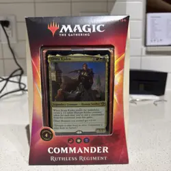 Ruthless Regiment Magic the Gathering 2020 Commander Deck Sealed - Image 1