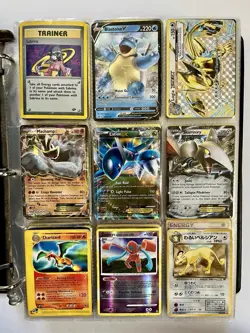 Huge Pokemon Card Binder Collection 800 Cards - Old + New - Bulk Lot TCG Cards - Image 1