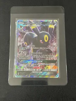 Pokemon TCG Umbreon GX Full Art Ultra Rare Holo Sun & Moon Base Set - Image 5