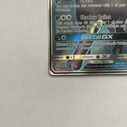 Pokemon TCG Umbreon GX Full Art Holo Card 142/149 Sun and Moon Base Set NM - Image 2