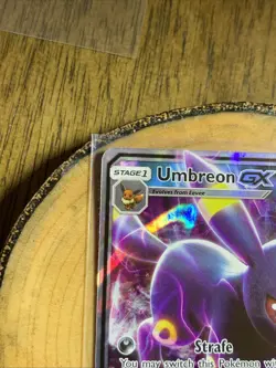 Pokemon TCG Umbreon GX 80/149 Full Art Ultra Rare Holo Sun & Moon Base Set - Image 3