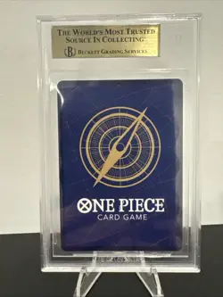 2025 ONE PIECE OP13 ENGLISH WANTED POSTER SP ALT ART #118 GOL D. ROGER BGS 10 - Image 2