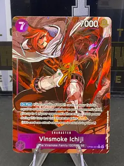 Vinsmoke Ichiji (061) (Alternate Art) OP06-061 Wings of the Captain Foil - Image 1