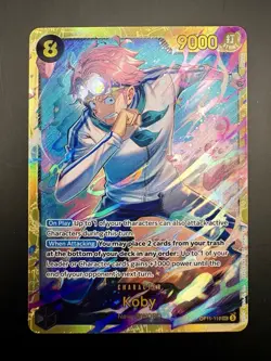Koby OP11-119 SEC | One Piece TCG: Fist of Divine Speed English - Foil NM - Image 2