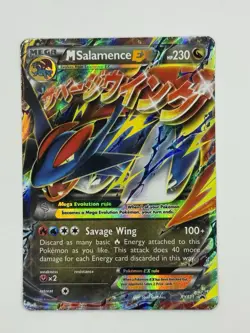 M Salamence EX XY171 - XY Black Star Promo Mega Pokemon TCG - NM - Image 1