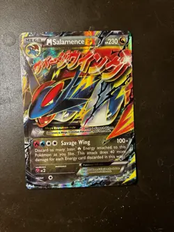 Pokemon TCG Mega Salamence EX XY Black Star Promos XY171 Promo Never Played - Image 1