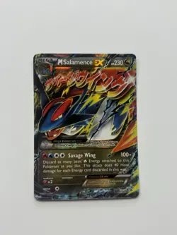 Pokemon TCG Mega M Salamence EX XY171 Black Star Promo - Image 1