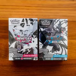 Pokemon TCG: Black Bolt and White Flare Booster Bundle Set of 2 Sealed New - Image 1