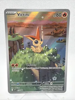 Victini 208 Sv: Scarlet & Violet Promo Cards Holo Black Star Promo: NM - Image 1