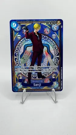 One Piece Sanji OP06-119 [SP OP11] Parallel A Fist of Divine Speed NM - Image 1