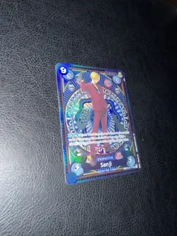 One Piece CCG Sanji SP OP06-119 OP11 Parallel a Fist of Divine Speed NM Card - Image 3