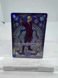 Sanji SEC OP06-119 SP Parallel A Fist of Divine Speed ONE PIECE Card Japanese NM - Image 1