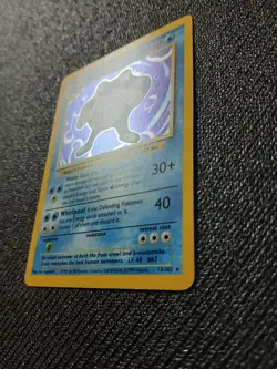 Poliwrath Base Set Holo LP/NM 13/102 Wotc 1999 Vintage Pokemon Holo - Image 2